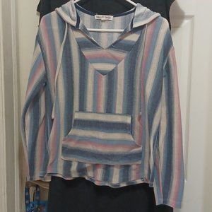 Faux 90s style Baja Pullover